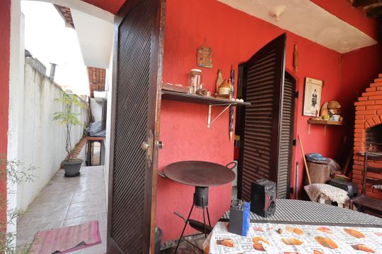 Área Gourmet de casa à venda com 3 quartos, 250m² em Jardim Itapoan, Santo André