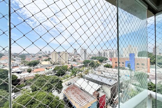 Varanda da Sala Vista de apartamento à venda com 2 quartos, 60m² em Jardim São Paulo, São Paulo