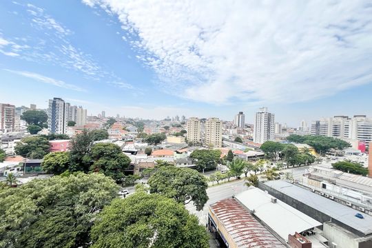 Varanda da Sala Vista de apartamento à venda com 2 quartos, 60m² em Jardim São Paulo, São Paulo