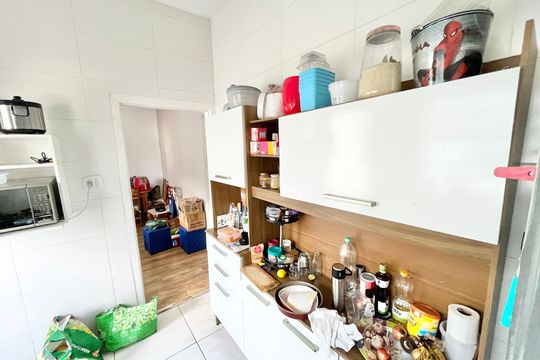 Cozinha de apartamento à venda com 2 quartos, 45m² em Jardim São Paulo, São Paulo
