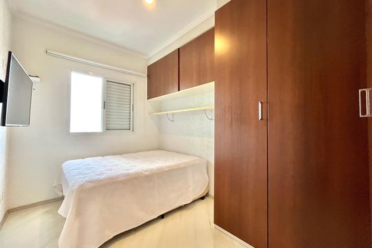 Quarto de apartamento à venda com 1 quarto, 42m² em Vila Guarani (zona Sul), São Paulo