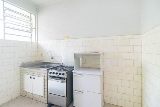 Cozinha de apartamento para alugar com 1 quarto, 37m² em Centro Histórico, Porto Alegre