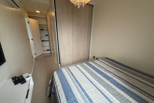 Quarto de apartamento para alugar com 1 quarto, 49m² em Ponta da Praia, Santos