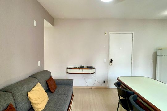 Sala de kitnet/studio à venda com 1 quarto, 37m² em Jardim Paulista, São Paulo