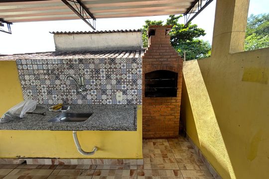 Churrasqueira de casa à venda com 3 quartos, 210m² em Piedade, Rio de Janeiro