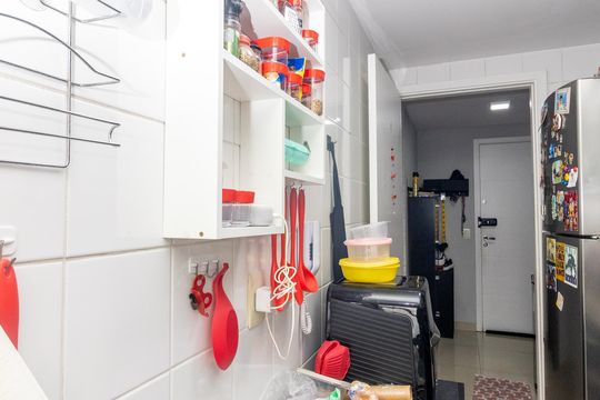Cozinha de apartamento à venda com 3 quartos, 143m² em Vila Valqueire, Rio de Janeiro