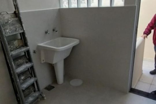 Área de serviço de casa à venda com 3 quartos, 197m² em Campestre, Santo André