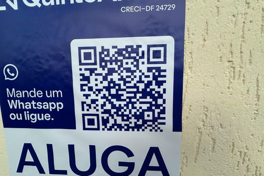 Placa de apartamento para alugar com 1 quarto, 60m² em Taguatinga, Brasília