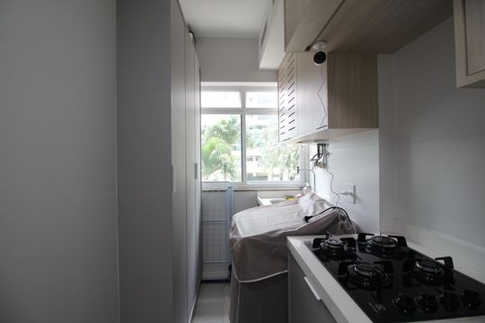 Área de Serviço de apartamento à venda com 1 quarto, 85m² em Barra da Tijuca, Rio de Janeiro