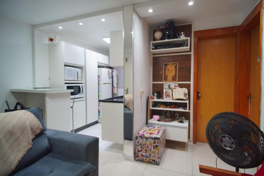 Sala de apartamento à venda com 2 quartos, 44m² em São Miguel, São Leopoldo