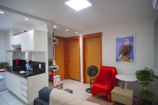 Sala de apartamento à venda com 2 quartos, 44m² em São Miguel, São Leopoldo