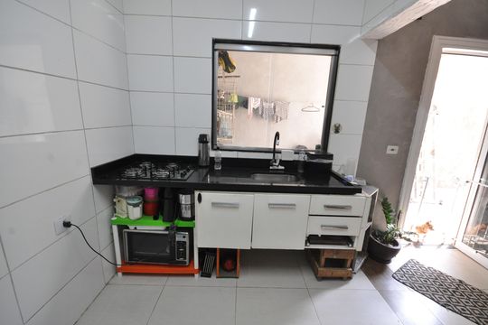Cozinha de casa à venda com 2 quartos, 120m² em Vila Nova Carolina, São Paulo