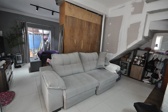 Sala/Cozinha de casa à venda com 2 quartos, 120m² em Vila Nova Carolina, São Paulo