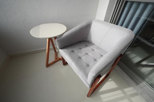Varanda de kitnet/studio à venda com 1 quarto, 28m² em Sacomã, São Paulo