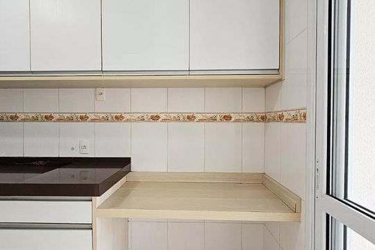 Cozinha de apartamento à venda com 3 quartos, 132m² em Jurubatuba, São Paulo