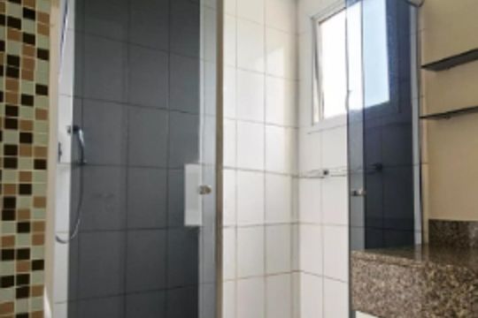 Banheiro de apartamento à venda com 3 quartos, 132m² em Jurubatuba, São Paulo