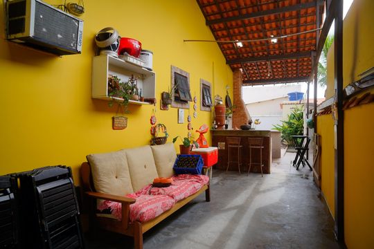 Área gourmet de casa para alugar com 3 quartos, 110m² em Ponta Negra, Maricá