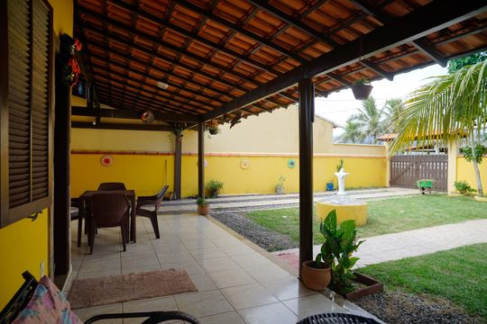 Varanda de casa para alugar com 3 quartos, 110m² em Ponta Negra, Maricá