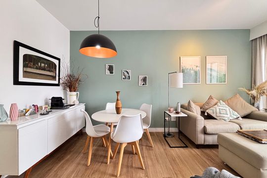 Sala de apartamento à venda com 2 quartos, 63m² em Vila Olímpia, São Paulo