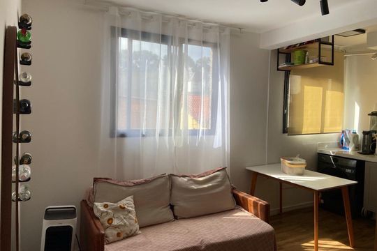 Sala de apartamento para alugar com 2 quartos, 42m² em Vila Andrade, São Paulo