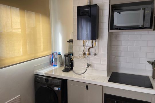 Área de serviço de apartamento para alugar com 2 quartos, 42m² em Vila Andrade, São Paulo