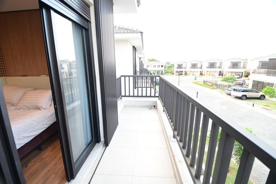  Quarto 3 - Suíte Sacada de casa de condomínio à venda com 3 quartos, 145m² em Bosque das Palmeiras, Campinas