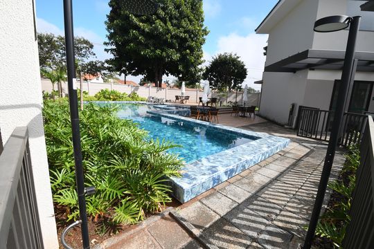 Área comum - Piscina de casa de condomínio à venda com 3 quartos, 145m² em Bosque das Palmeiras, Campinas