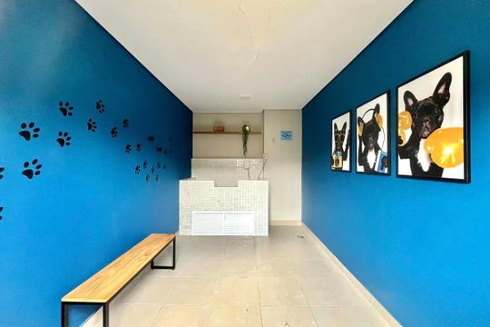 Área comum de apartamento para alugar com 1 quarto, 27m² em Jardim Itacolomi, São Paulo