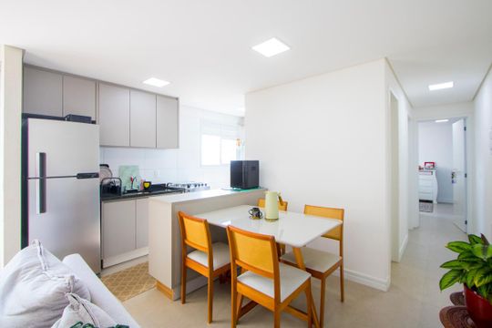 Sala de apartamento à venda com 2 quartos, 53m² em Casa Branca, Santo André