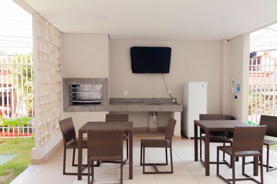 Área comum - Churrasqueira de apartamento à venda com 1 quarto, 29m² em Socorro, São Paulo