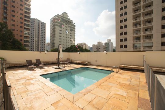 Área comum - Piscina de apartamento para alugar com 2 quartos, 65m² em Vila Clementino, São Paulo