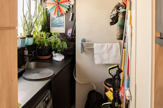Área de Serviço de apartamento para alugar com 2 quartos, 65m² em Vila Clementino, São Paulo