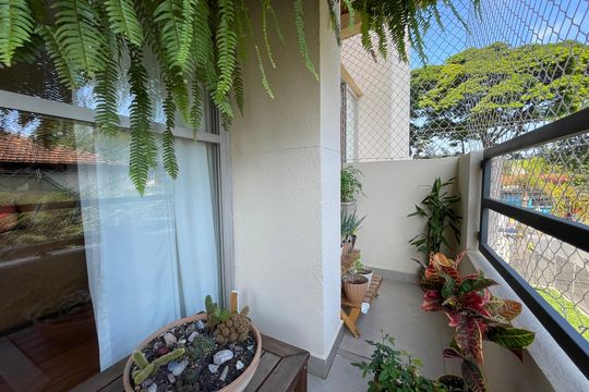 Varanda de apartamento à venda com 3 quartos, 115m² em Caxingui, São Paulo