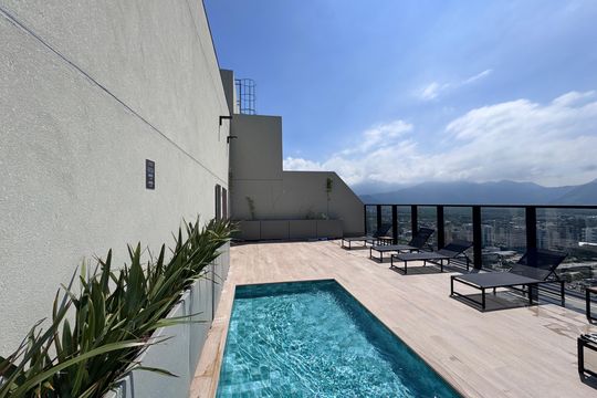 Área comum de apartamento para alugar com 3 quartos, 98m² em Recreio dos Bandeirantes, Rio de Janeiro