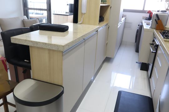 Cozinha de apartamento à venda com 2 quartos, 67m² em Vila Prudente, São Paulo