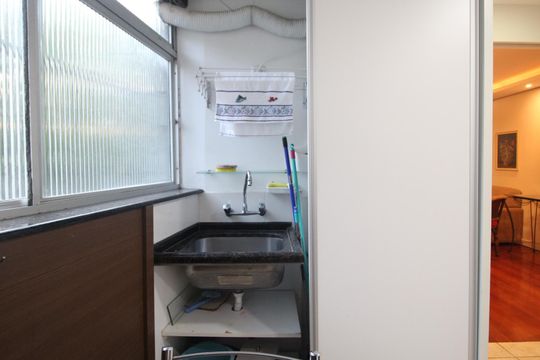 Área de Serviço de apartamento à venda com 2 quartos, 85m² em Petrópolis, Porto Alegre