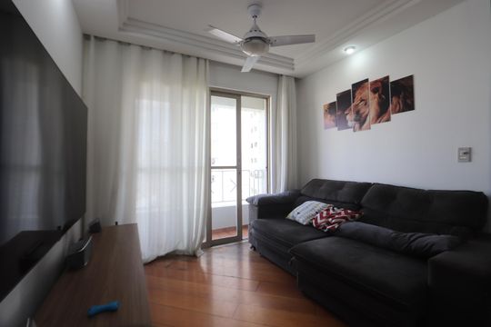 Sala de apartamento à venda com 3 quartos, 75m² em Vila Prudente, São Paulo