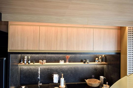 Cozinha de apartamento à venda com 1 quarto, 70m² em Vila Madalena, São Paulo