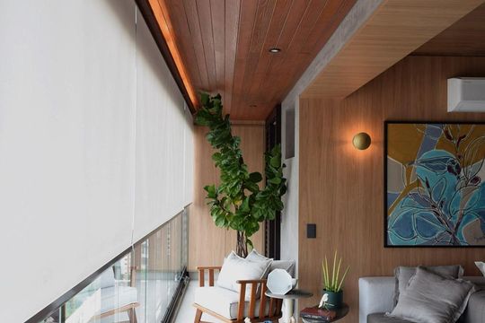 Varanda de apartamento à venda com 1 quarto, 70m² em Vila Madalena, São Paulo