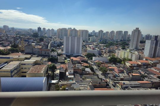 Varanda da Sala de apartamento à venda com 2 quartos, 46m² em Jardim Aida, Guarulhos