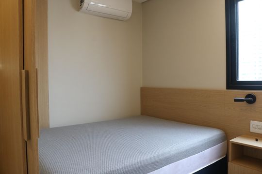 Quarto de apartamento à venda com 1 quarto, 36m² em Pompeia, São Paulo
