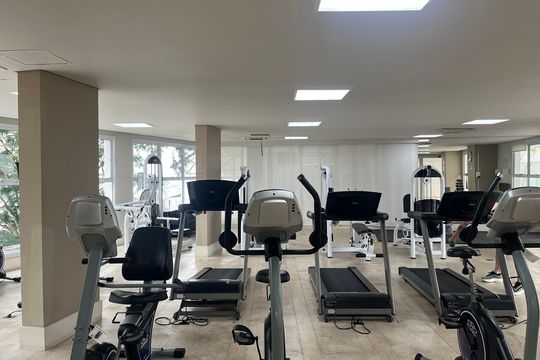 Área comum - Academia de apartamento à venda com 1 quarto, 42m² em Vila Anglo Brasileira, São Paulo