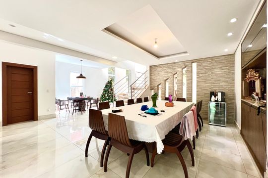 Sala de Jantar de casa à venda com 6 quartos, 600m² em São Luiz, Belo Horizonte