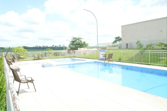 Área comum - Piscina de apartamento para alugar com 2 quartos, 43m² em (o-16), Ribeirão Preto