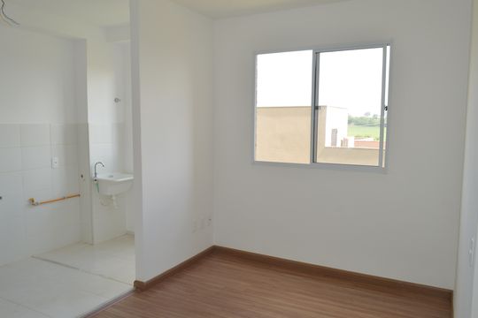 Sala de apartamento para alugar com 2 quartos, 43m² em (o-16), Ribeirão Preto