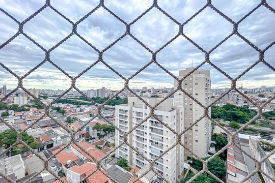Vista da Varanda de apartamento à venda com 3 quartos, 79m² em Chácara Seis de Outubro, São Paulo