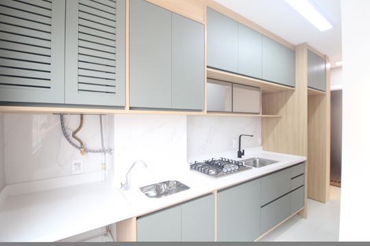 Cozinha de apartamento para alugar com 2 quartos, 42m² em Vila Socorro, São Paulo