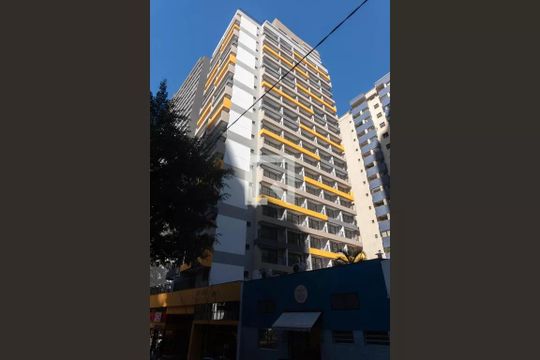 Fachada de kitnet/studio à venda com 1 quarto, 25m² em Bela Vista, São Paulo