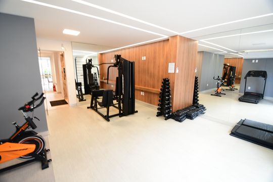 Área comum - Academia de apartamento à venda com 1 quarto, 39m² em Cambuí, Campinas