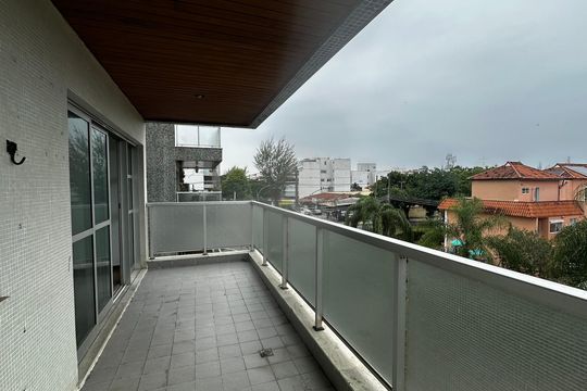 Varanda de apartamento à venda com 3 quartos, 113m² em Recreio dos Bandeirantes, Rio de Janeiro